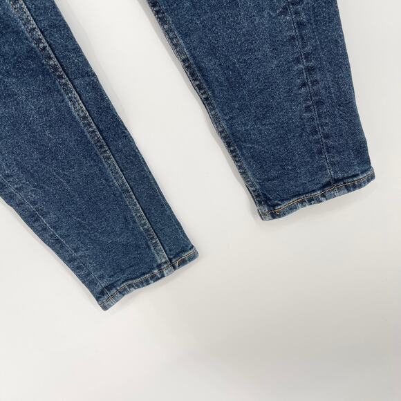 Levi's Altered Skinny 711 Women's Mid Rise Distressed Skinny Jeans W27 L29 Blue - Picture 3 of 10